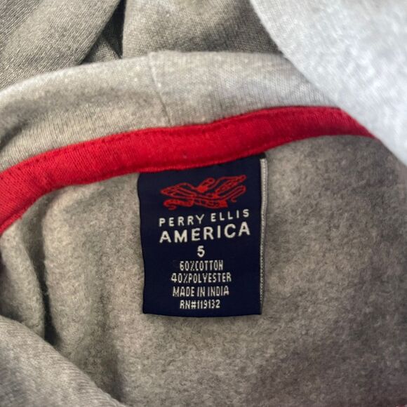 Perry Ellis America Kids Boys Jacket Sweatshirt Pullover Hoodies Size 5 - Picture 4 of 6